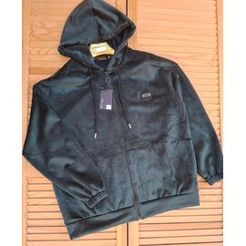 Кофта спортивна жіноча тепла 80 green р.3XL-6XL "VICTORY" недорого оптом від прямого постачальника