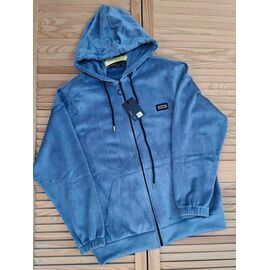 Кофта спортивна жіноча тепла 80 blue р.3XL-6XL "VICTORY" недорого оптом від прямого постачальника