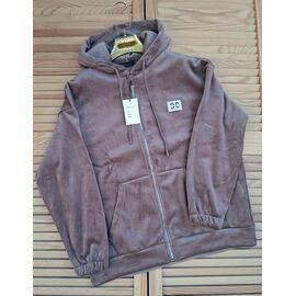 Кофта спортивна жіноча тепла 80 mocha р.3XL-6XL "VICTORY" недорого оптом від прямого постачальника