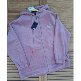 Кофта спортивна жіноча тепла 80 lilac р.3XL-6XL "VICTORY" недорого оптом від прямого постачальника