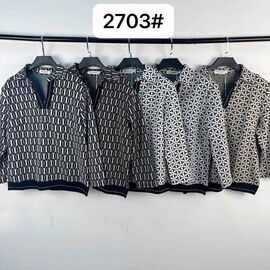 Фотография Свитер женский 2703 mix р.52-62 "FLORA" недорого оптом от прямого поставщика