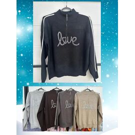 Фотография Кофта женская 9025 mix р.46-50 "FLORA" недорого оптом от прямого поставщика