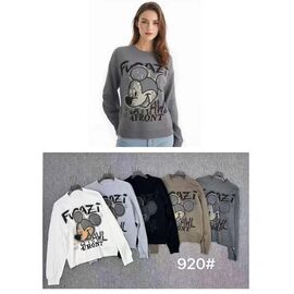 Фотография Свитер женский 920 mix р.46-50 "FLORA" недорого оптом от прямого поставщика