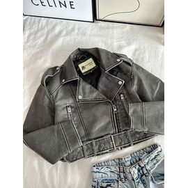 Куртка жіноча демісезонна DB2683 grey р.S-L "Dorimodes" недорого оптом від прямого постачальника