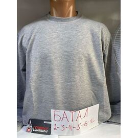 Фотография Свитер мужской SB966 grey р.2XL-6XL "Sabihina" недорого оптом от прямого поставщика