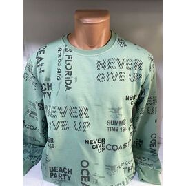 Фотография Свитер мужской SB980 mint р.S-2XL "Sabihina" недорого оптом от прямого поставщика