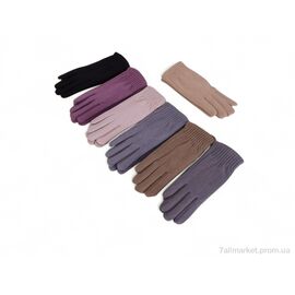 Рукавички жіночі Зима B6-62 mix (12 шт. р.сітка6,5-8,5) "TUZZI" недорого оптом від прямого постачальника