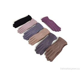 Рукавички жіночі Зима B6-85 mix (12 шт. р.сітка6,5-8,5) "TUZZI" недорого оптом від прямого постачальника