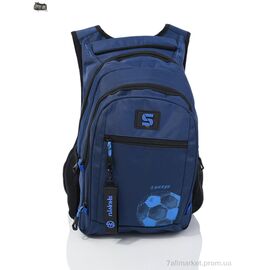 Рюкзак жіночий 9812 blue (5-30) 45*28*12 см, "Superbag" недорого оптом від прямого постачальника
