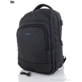 Чоловічий рюкзак 1200 black (30-250) 47*30*18 см, "Superbag" недорого оптом від прямого постачальника