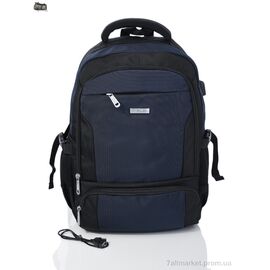 Рюкзак жіночий 1218 blue (30-250) 50*32*15 см, "Superbag" недорого оптом від прямого постачальника
