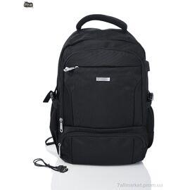 Рюкзак жіночий 1218 black (30-250) 50*32*15 см, "Superbag" недорого оптом від прямого постачальника