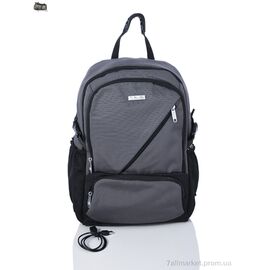 Чоловічий рюкзак 1149 grey (250) 48*31*18 см, "Superbag" недорого оптом від прямого постачальника