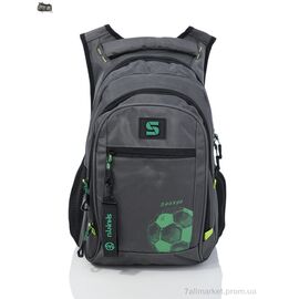 Рюкзак жіночий 9812 grey (250) 45*28*12 см, "Superbag" недорого оптом від прямого постачальника