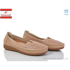 Фотография Мокасины женские демисезонные Весна/осень A72-15 (8 пар р.37-42) "Saimaoji" недорого оптом от прямого поставщика