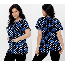 Туніка жіноча 55 black р.50-58 "BRAVEL" недорого оптом від прямого постачальника