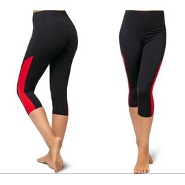 Фотография Бриджи женские 058 black-red р.S "BRAVEL" недорого оптом от прямого поставщика