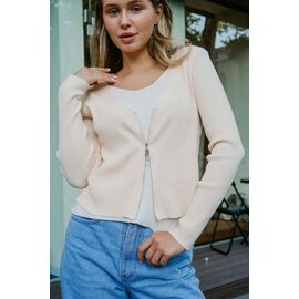 Фотография Кофта женская 323 beige р.one size "Little Secret" недорого оптом от прямого поставщика