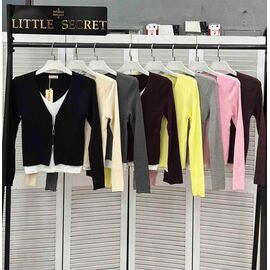 Фотография Кофта женская 323 yellow р.one size "Little Secret" недорого оптом от прямого поставщика