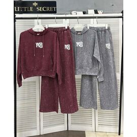 Фотография Костюм спортивный женский тёплый 400189 grey р.S-L "Little Secret" недорого оптом от прямого поставщика