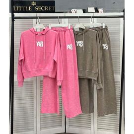 Костюм спортивний жіночий теплий 400189 pink р.S-L "Little Secret" недорого оптом від прямого постачальника
