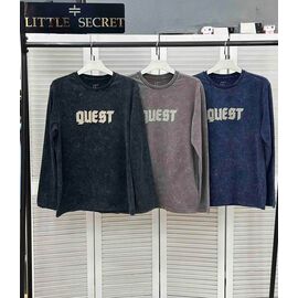 Фотография Свитер мужской 400427 grey р.M-2XL "Little Secret" недорого оптом от прямого поставщика