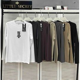 Фотография Свитер мужской 400561 d.brown р.M-2XL "Little Secret" недорого оптом от прямого поставщика