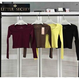 Фотография Топ женский 400569 black р.S-L "Little Secret" недорого оптом от прямого поставщика