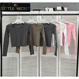 Фотография Топ женский 400569 khaki р.S-L "Little Secret" недорого оптом от прямого поставщика