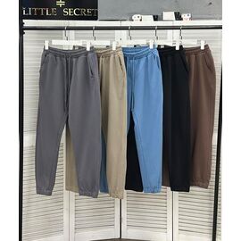 Фотография Штаны спортивные мужские 400593 brown р.M-2XL "Little Secret" недорого оптом от прямого поставщика