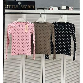 Фотография Свитер женский 500202 pink р.S-L "Little Secret" недорого оптом от прямого поставщика