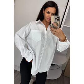 Сорочка жіноча LR263 white р.one size "Lora" недорого оптом від прямого постачальника