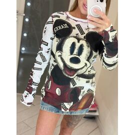 Фотография Свитер женский LR301 white р.one size "Lora" недорого оптом от прямого поставщика