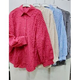 Сорочка жіноча літня LR339 black р.one size "Lora" недорого оптом від прямого постачальника