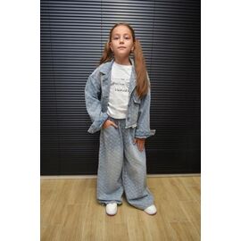 Фотография Костюм детский на девочку 2590 l.blue р.120-170 "Yalisi" недорого оптом от прямого поставщика