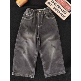 Джинси дитячі на хлопчика 3308 grey р.120-170 "Yalisi" недорого оптом від прямого постачальника