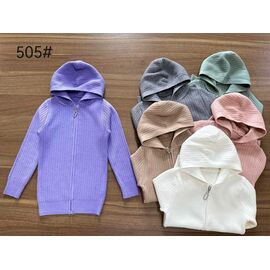 Фотография Кофта детская на девочку 505 lilac р.110-150 "Yalisi" недорого оптом от прямого поставщика