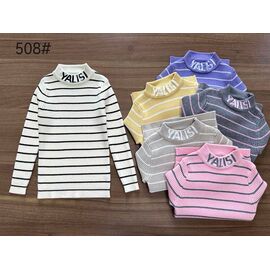 Светер Дитячий на дівчинку 508 yellow р.110-150 "Yalisi" недорого оптом від прямого постачальника