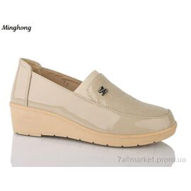 Туфлі жіночі стильні Весна/осінь 795 (8 пар р.37-42) "Minghong" недорого оптом від прямого постачальника