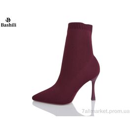 Черевики жіночі стильні Весна/осінь W602-5 (6 пар р.36-40) "Башили" недорого оптом від прямого постачальника