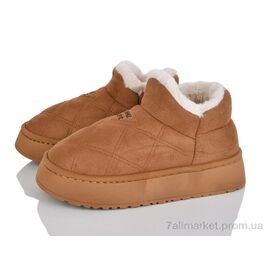 Фотография Тапки женские для дома зима JHG3 brown (6 пар р.36-41) "Lion-Lu" недорого оптом от прямого поставщика