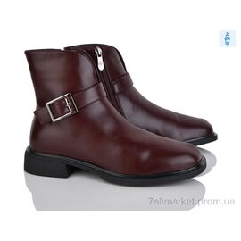 Фотография Ботинки женские стильные Весна/осень L392-25E (6 пар р.36-40) "Lino Marano" недорого оптом от прямого поставщика