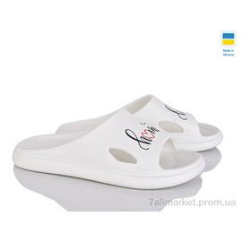Шльопанці жіночі полегшені Літо C80-2 білий (6 пар р.36-41) "Vladimir" недорого оптом від прямого постачальника