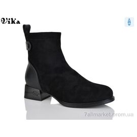 Фотография Ботинки женские стильные Весна/осень D591-601 (6 пар р.41-43) "Vika" недорого оптом от прямого поставщика