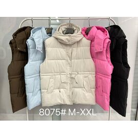 Жилетка жіноча 8075 pink р.M-2XL "Yafeier" недорого оптом від прямого постачальника