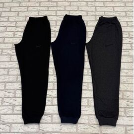 Штани спортивні чоловічі 00M black р.46-54 "Essa" недорого оптом від прямого постачальника