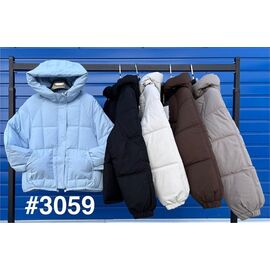 Куртка жіноча демісезонна 3059 black р.M-2XL "Yafeier" недорого оптом від прямого постачальника