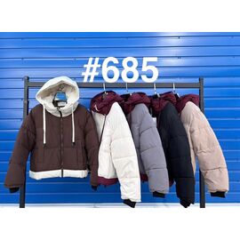 Куртка жіноча демісезонна 685 white р.M-2XL "Yafeier" недорого оптом від прямого постачальника