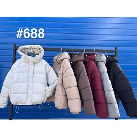 Куртка жіноча демісезонна 688 beige р.M-2XL "Yafeier" недорого оптом від прямого постачальника
