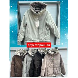 Куртка жіноча демісезонна KX900 beige р.M-2XL "FLORA" недорого оптом від прямого постачальника